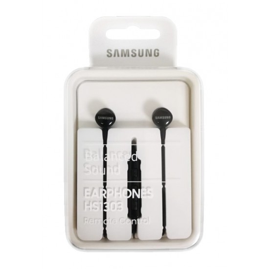 SAMSUNG Earphones HS1303 με μικρόφωνο, High Definition, 1.2m, μαύρα