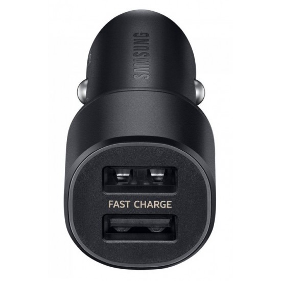 SAMSUNG φορτιστής αυτοκινήτου EP-L1100, Micro USB/Type-C, 15W, μαύρος