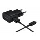 SAMSUNG Φορτιστής τοίχου EP-TA12EBE USB(A) σε Micro USB, 2A, μαύρος