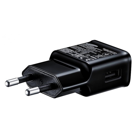 SAMSUNG Φορτιστής τοίχου EP-TA20EBECGWW, USB Type-C, 15W 2A, μαύρο