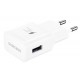 SAMSUNG Φορτιστής EP-TA20EBECGWW, USB Type-C, 15W 2A, retail, λευκό