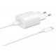 SAMSUNG φορτιστής τοίχου EP-TA800XWEGWW, USB Type-C, 25W 3A, λευκό
