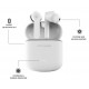 HIFUTURE earphones FlyBuds, true wireless, με θήκη φόρτισης, λευκά