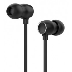 CELEBRAT earphones με μικρόφωνο G10, 10mm, 3.5mm, 1.2m, μαύρα