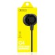 CELEBRAT Earphones G4 με μικρόφωνο, 10mm, 1.2m, μαύρο