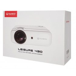 VANKYO LED βιντεοπροβολέας Leisure430, 1080p, ηχεία, λευκό