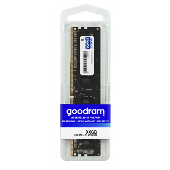 GOODRAM Μνήμη DDR3 UDIMM GR1600D364L11-8, 8GB, 1600MHz, PC3-12800, CL11