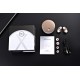 HIFUTURE earphones HeliX με θήκη φόρτισης, true wireless, ροζ