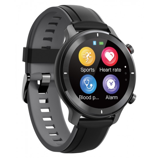 HIFUTURE smartwatch HiWAVE, 1.3", IP68, heart rate monitor, μαύρο