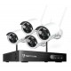 HEIMVISION Καταγραφικό με 4 κάμερες HM241, WiFi, IR, μαύρο