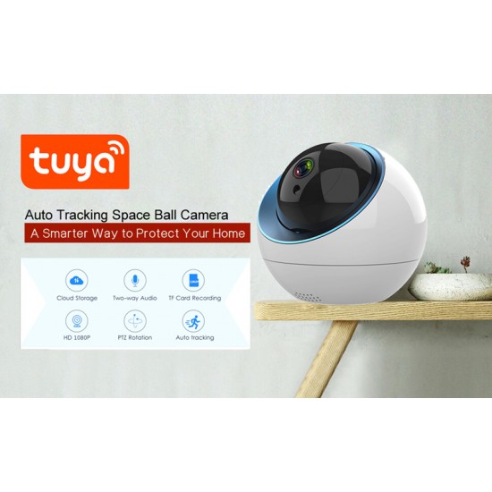 INNOTRONIK WiFi IP κάμερα ITY-PT16, ανίχνευση κίνηση, Tuya, 2MP, 1080p