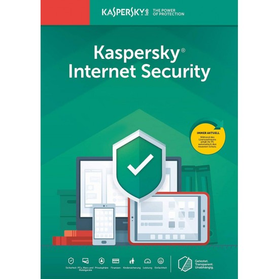 KASPERSKY Internet Security KL1939U5KFS-20FFP, 10 συσκευές, 1 έτος, EU