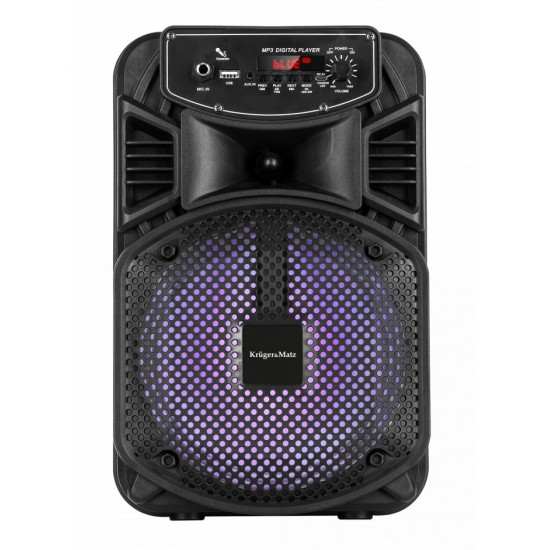KRUGER&MATZ Φορητό ηχείο ΚΜ0555, bluetooth, USB, FM Radio, μαύρο