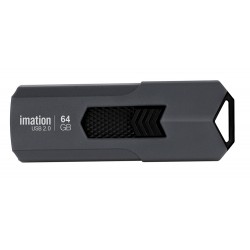 IMATION USB Flash Drive Iron KR03020047, 64GB, USB 2.0, γκρι