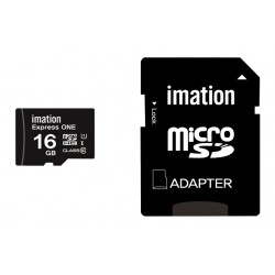 IMATION κάρτα μνήμης MicroSDHC UHS-1, 16GB, Read 45MB/s, Class 10