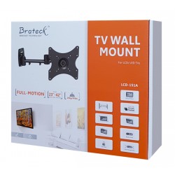 BRATECK επιτοίχια βάση LCD-151A, για οθόνη 23-42", 20kg