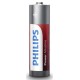 PHILIPS Power αλκαλικές μπαταρίες LR6P4B/10, AA LR6 1.5V, 4τμχ