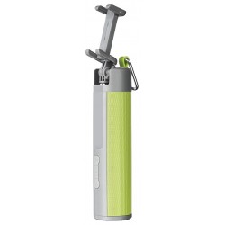 MICROLAB Φορητό ηχείο MD118, power bank, φακός, selfie stick, πράσινο