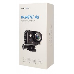 VANTOP action camera Μoment4U, 4K 30fps, 20MP, touch screen, μαύρη