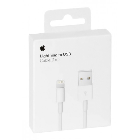 APPLE Καλώδιο USB σε Lightning MQUE2ZM-A, 1m, λευκό