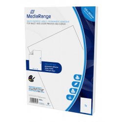 MEDIARANGE Ετικέτες πολλαπλών χρήσεων MRINK140, 210x297mm, 50τμχ