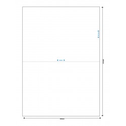MEDIARANGE Ετικέτες πολλαπλών χρήσεων MRINK141, 210x148.5mm, 100τμχ