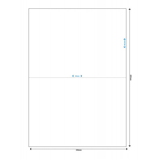 MEDIARANGE Ετικέτες πολλαπλών χρήσεων MRINK141, 210x148.5mm, 100τμχ