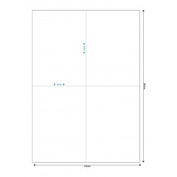 MEDIARANGE Ετικέτες πολλαπλών χρήσεων MRINK143, 105x148mm, 200τμχ