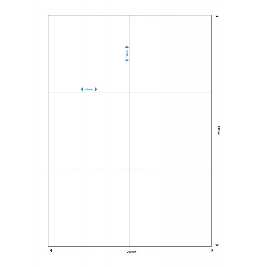 MEDIARANGE Ετικέτες πολλαπλών χρήσεων MRINK144, 105x99mm, 300τμχ