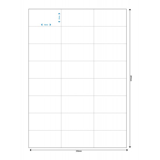 MEDIARANGE Ετικέτες πολλαπλών χρήσεων MRINK149, 70x37mm, 1200τμχ