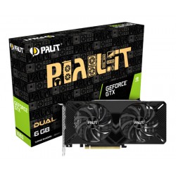 PALIT VGA GeForce GTX 1660 Dual NE51660018J9-1161A, GDDR5 6GB, 192bit