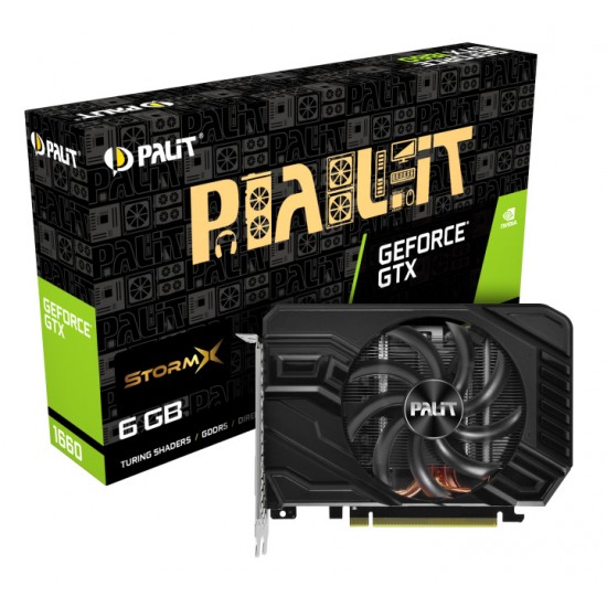 PALIT VGA GeForce GTX 1660 StormX NE51660018J9-165F, GDDR5 6GB, 192bit