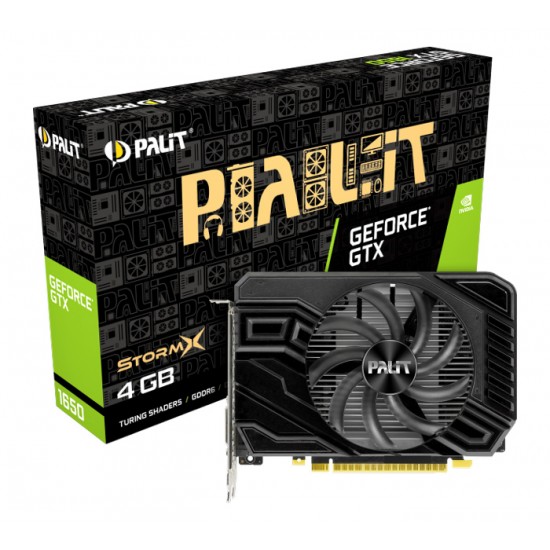 PALIT VGA GeForce GTX 1650 StormX D6 NE61650018G1, GDDR6 4GB, 128bit