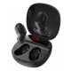 BASEUS earphones Encok WM01 Plus True Wireless, με θήκη φόρτισης, μαύρα