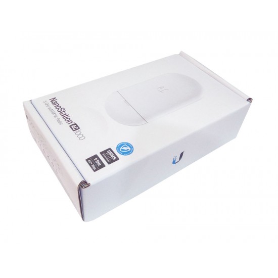 UBIQUITI airMAX NanoStation Loco 5AC, 5GHz, 450Mbps, λευκό