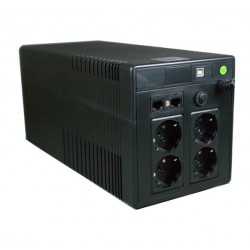 POWERTECH UPS Line Interactive PT-1500, 1500VA, 900W