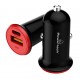 POWERTECH Φορτιστής Αυτοκινήτου PT-713, 1x USB, 1x Type-C, 3A, μαύρο
