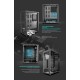 POWERTECH Gaming case PT-743, tempered glass, 4x 120mm fans (3x RGB)