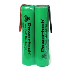 POWERTECH επαναφορτιζόμενη μπαταρία PT-789 800mAh, AAΑ (HR03), 2τμχ