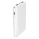 POWERTECH Power Bank PT-801 5000mAh, 3x USB Output, 2.1A, λευκό