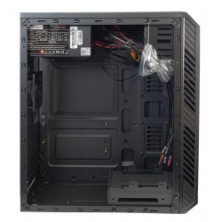 POWERTECH PC Case PT-849, 2x USB 2.0, 1x 80mm fan, με PSU 500W