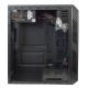 POWERTECH PC Case PT-849, 2x USB 2.0, 1x 80mm fan, με PSU 500W