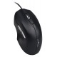 POWERTECH ενσύρματο ποντίκι PT-851, 1600DPI, USB, μαύρο