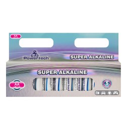 POWERTECH Super Αλκαλικές μπαταρίες PT-862, AA LR6 1.5V, 12τμχ