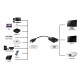POWERTECH converter HDMI σε VGA PTH-024, 1920x1200p, λευκό