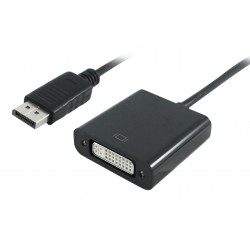 POWERTECH converter DisplayPort σε DVI (F) PTH-029, 1920x1200p, μαύρο