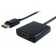 POWERTECH converter DisplayPort σε HDMI PTH-031, passive, μαύρο