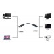 POWERTECH converter DisplayPort σε HDMI PTH-032, 4K, μαύρο