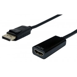 POWERTECH converter DisplayPort σε HDMI PTH-032, 4K, μαύρο