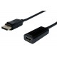POWERTECH converter DisplayPort σε HDMI PTH-032, 4K, μαύρο